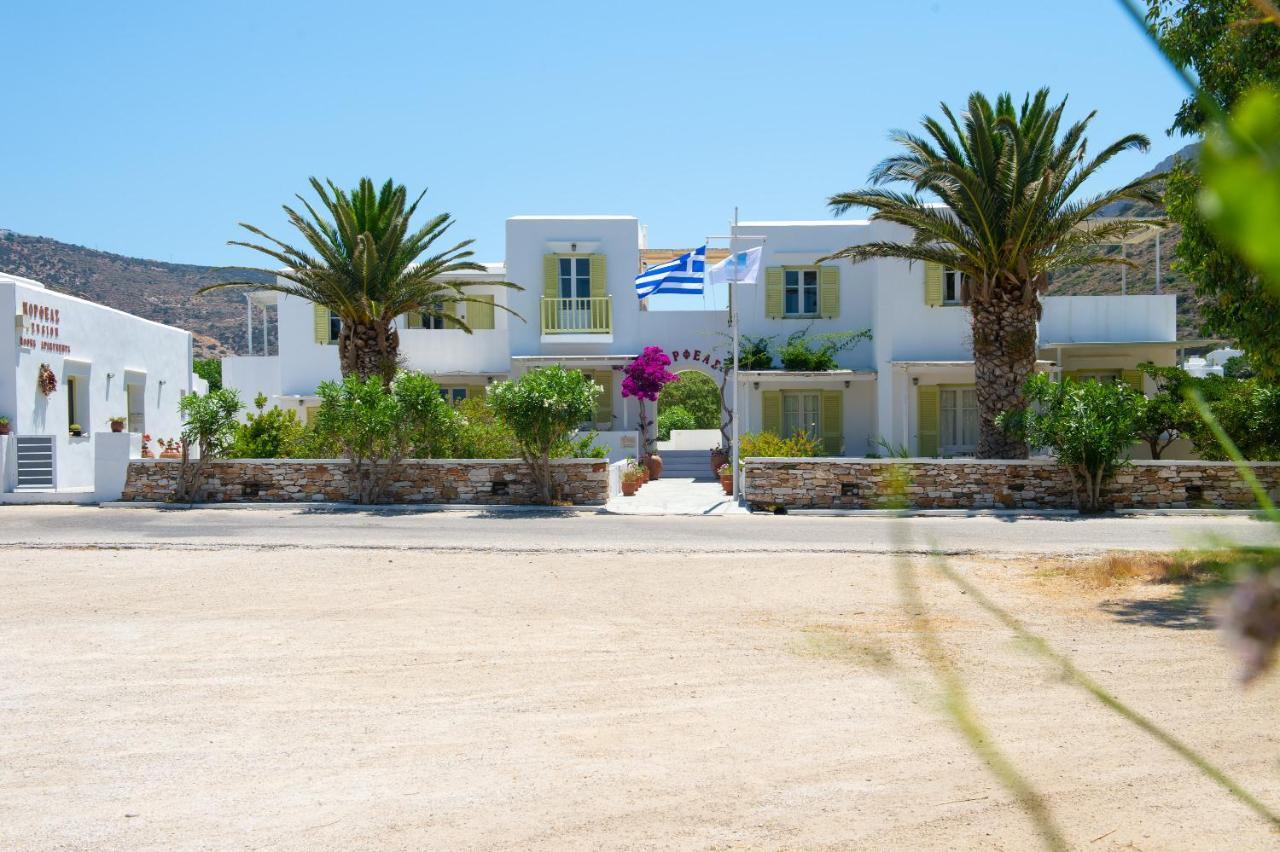 Morpheas Pension Rooms & Apartments Kamares  Buitenkant foto
