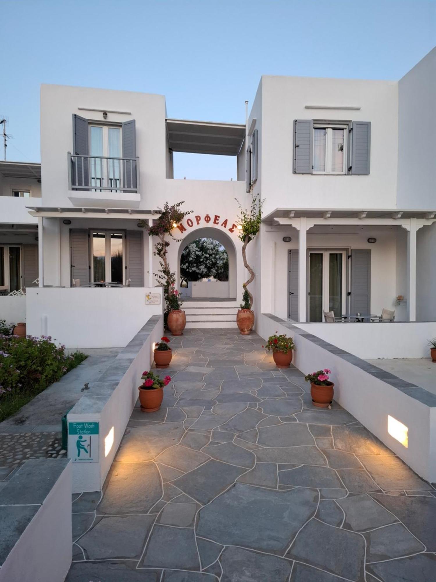 Morpheas Pension Rooms & Apartments Kamares  Buitenkant foto